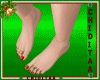 C*Christmas nails feet