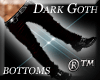 Dark Goth Bottoms Male