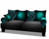 Electric Teal Couch