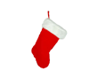RED CHRISTMAS STOCKING