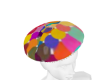 colorful beret