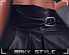 M:Leather skirt RL