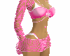 Pink mesh & Bikini