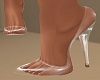CUTE GLASS HEELS