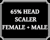 Head Scaler Unisex 65%