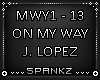 On My Way - J. Lopez