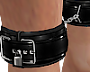 B! Padlock Ankle Cuffs M