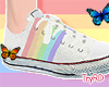 🦋 rainbow shoes