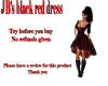 JB's black red dress