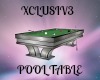 *X* POOL TABLE