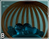 Teal Cuddle Swing