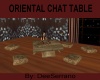 ORIENTAL CHAT TABLE