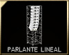 PARLANTES LINEALES WHITE