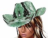 Green Snakeskin Hat
