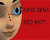 (KK)NOSE GEMS RED HOT