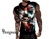 Hooded Football Vest