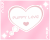 P. Puppy Love Headsign