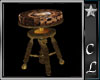 SteamPunk Extra Stool