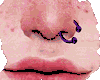금 Lilac Nose Piercing