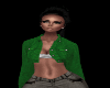 Green Jean Jacket