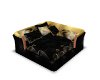  ani black and gold bed