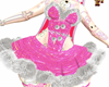 pink xmas dress