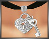 SL Heart Key Necklace