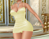 yellow party dress