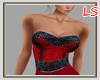 ! Red Vamp Gown