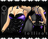 *L PURPLE Stahr Dress