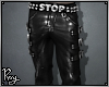 STOP Strapped Leather