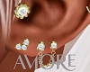 Amore Gold Ear Piercing