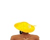 yellow summer hat