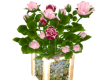 Easter Roses Glow Pot
