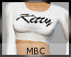 MBC|Kitty Outfit M Wht