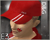 -e3- D&G Red Cap