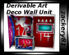 Derv Art Deco Wall Unit