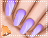 🔔 Glossy Violet Nails