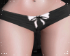 Bow Shorts Black