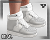 B l  Grey Kid Shoes
