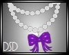 {DSD} Purple Bow Pearls