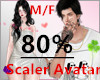 Avatars Scaler 80% M/F