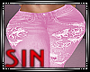 Pink Butterfly Jeans