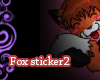 Fox Sticker II
