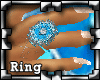 !P Ring Queen Blue Right