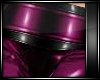 (D)Pink PVC Pants