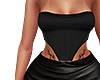 M! Corset  Black Top