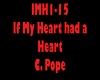 If My Heart Had A Heart