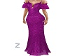 Z- Ancois Purple Gown