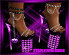 Purple Diva Heels